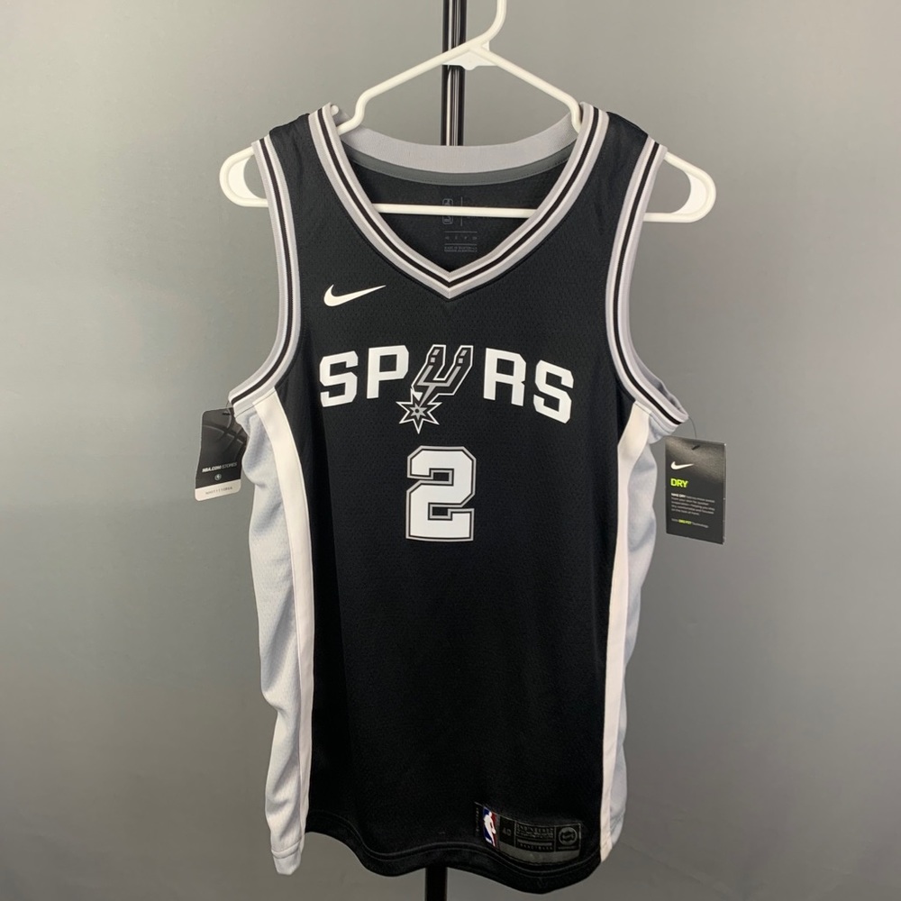 Spurs (#2 Leonard) Jersey by Nike, Dri-fit